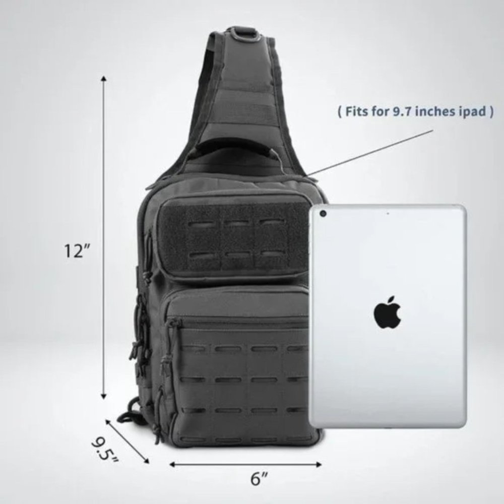 NEW TACTICAL Sling Bag Pack Military Rover - Picture 7 of 10